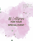 Lollipops For Your Event — 100 Lollipops