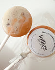 Salted Caramel Horchata Lollipop