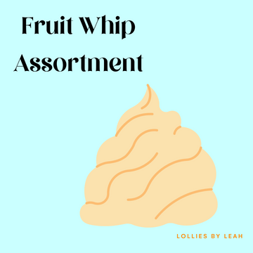FRUIT WHIP Assortment - 6 Lollies