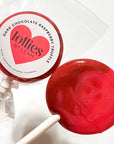 Dark Chocolate Raspberry Truffle Lollipop (2026 Valentines Collection)