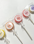 Peach Praline Ice Cream Lollipop