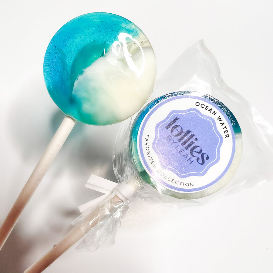Ocean Water Lollipop (Blue Coconut, Cherry, & Sprite)