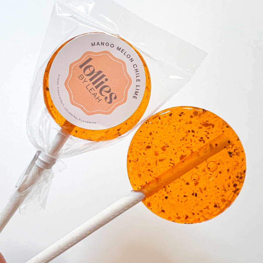 Mango Melon Chile-Lime Lollipop