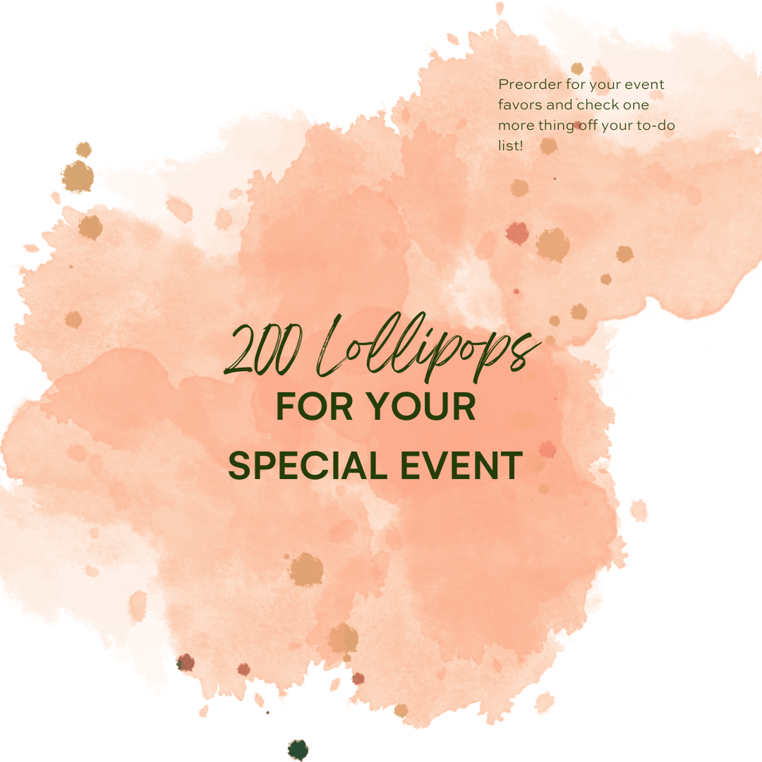 Lollipops For Your Event — 200 Lollipops