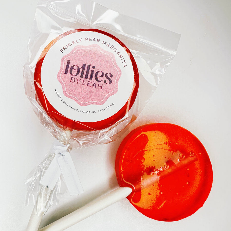 Prickly Pear Margarita Lollipop