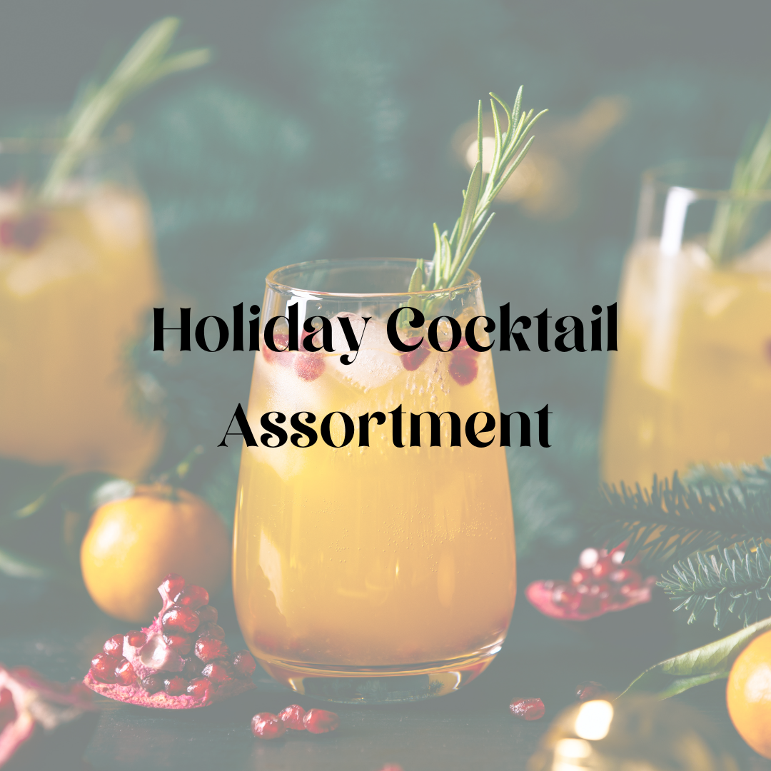 HOLIDAY COCKTAIL ASSORTMENT - 5 Lollies