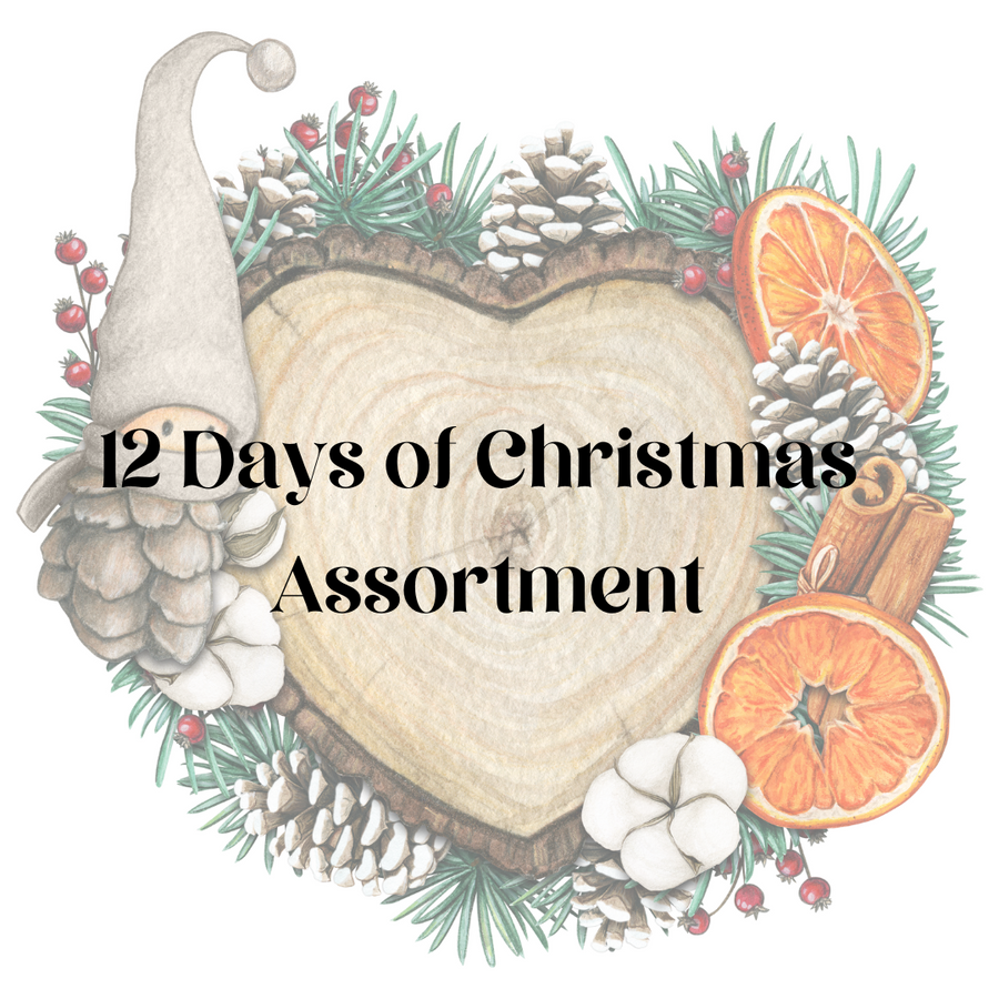 12 DAYS OF CHRISTMAS ASSORTMENT - 12 Lollies
