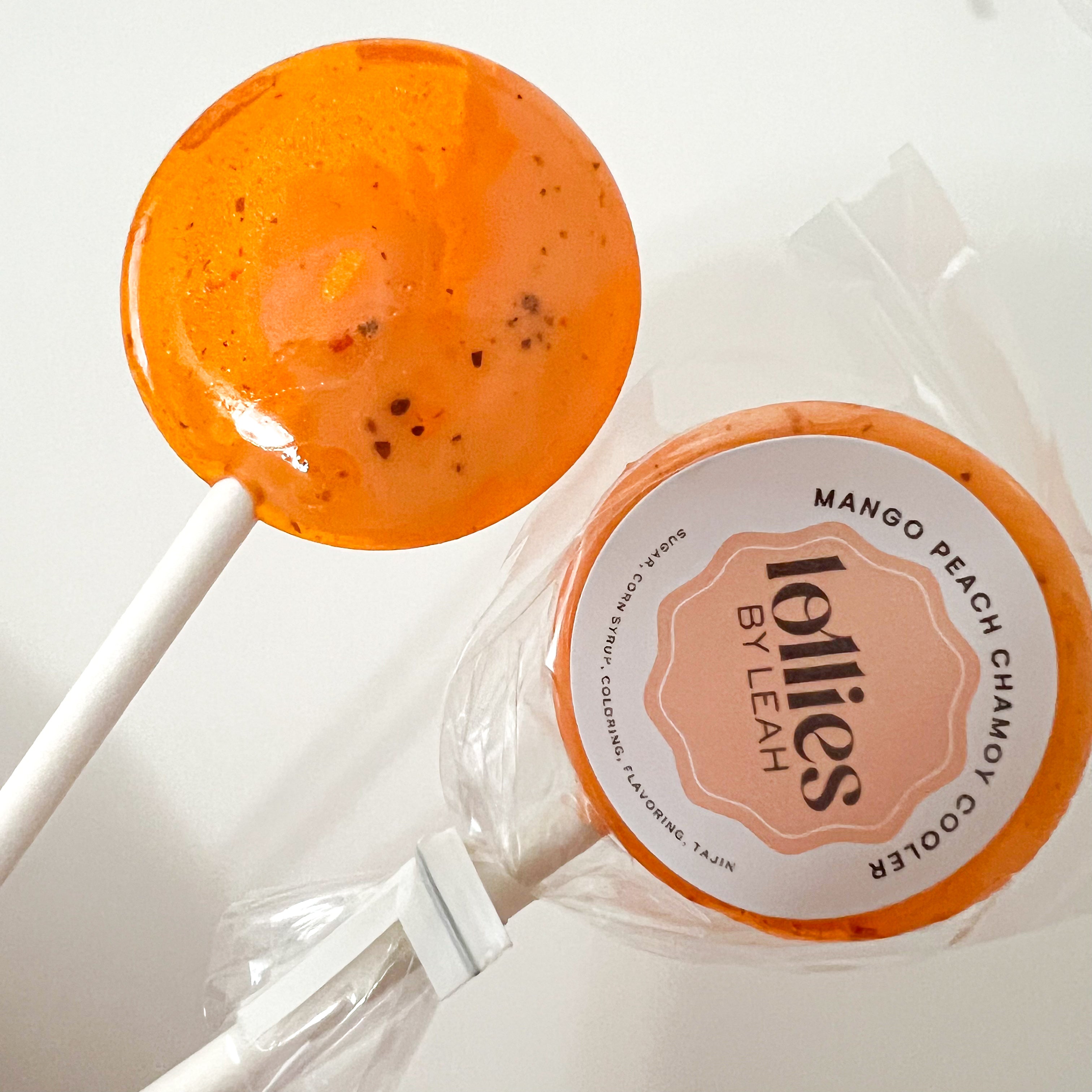 Mango Peach Chamoy Cooler Lollipop