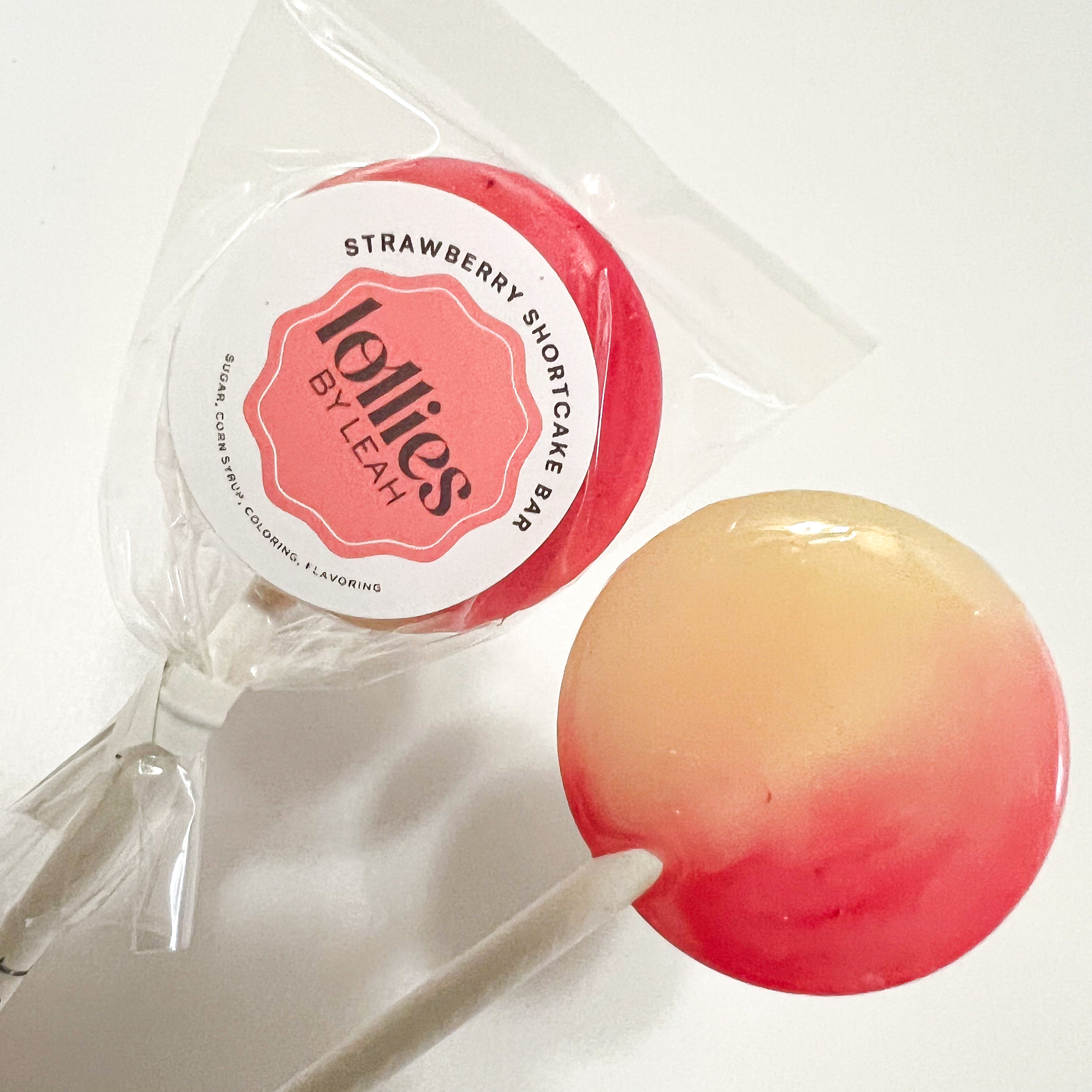 Strawberry Shortcake Bar Lollipop