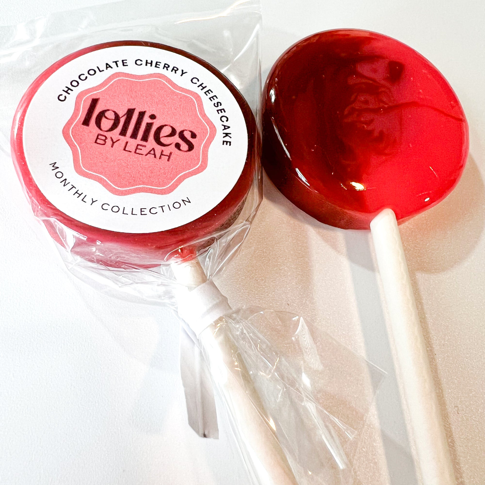 Chocolate Cherry Cheesecake Lollipop