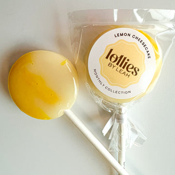 Lemon Cheesecake Lollipop