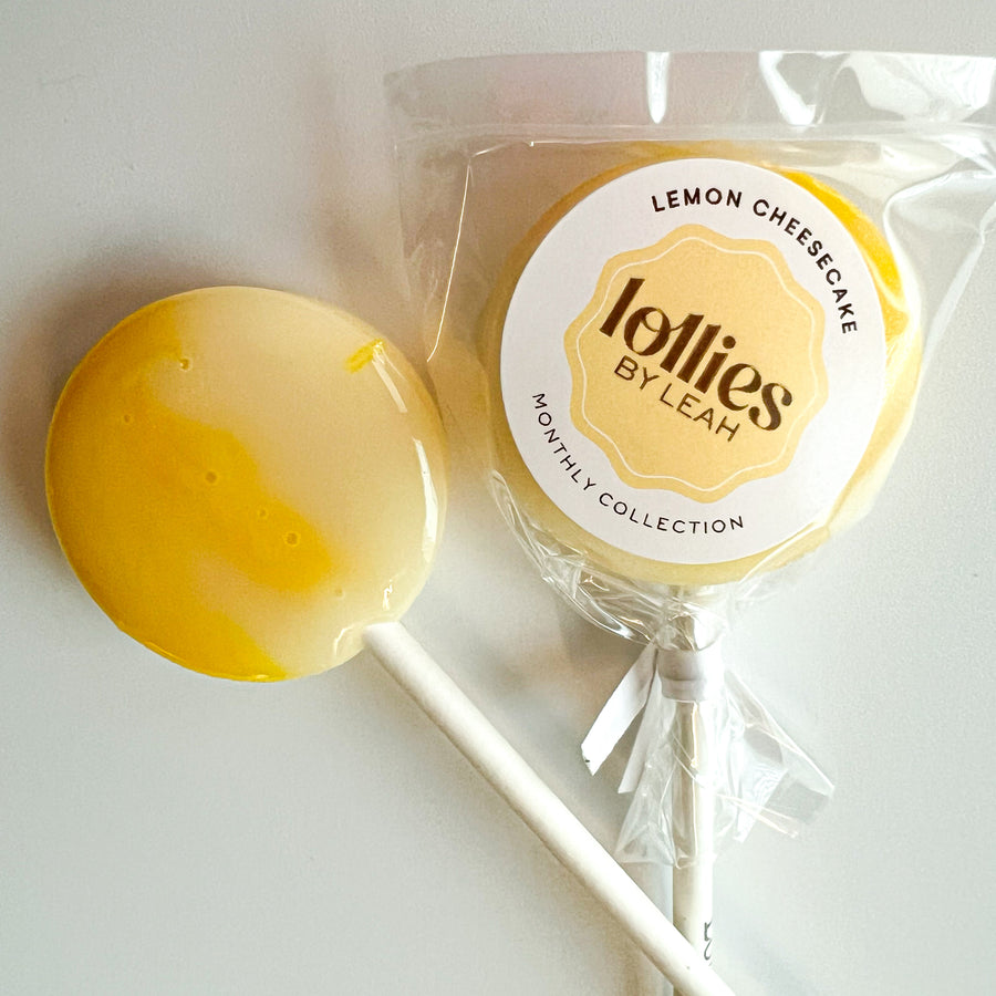 Lemon Cheesecake Lollipop