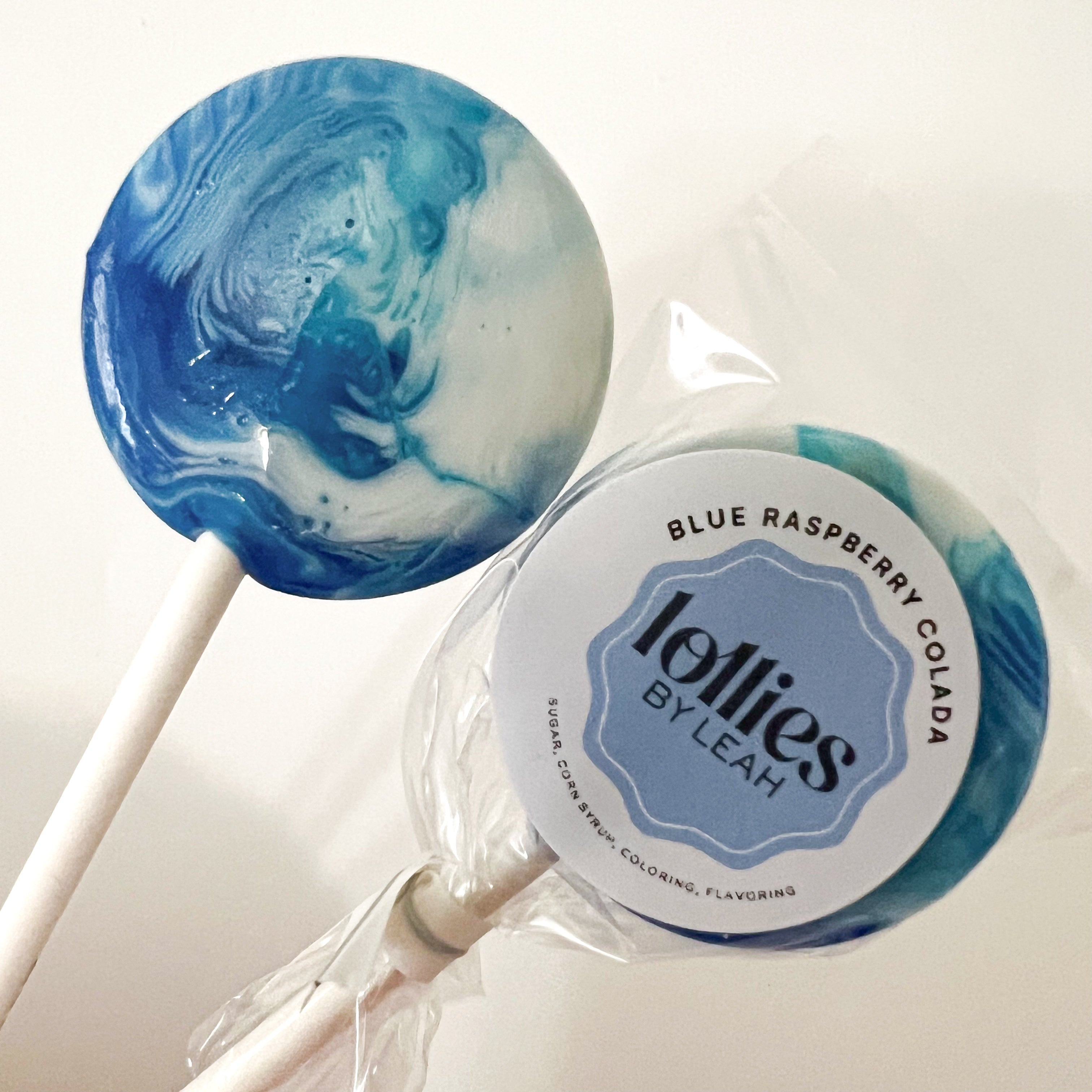 Blue Raspberry Colada Lollipop