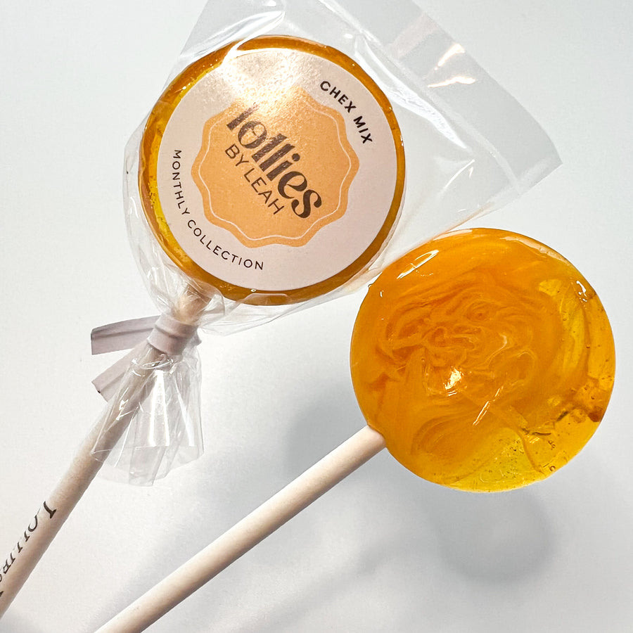 Chex Mix Lollipop (Corn Chex, Brown Sugar, Honey Nut & Pretzels)