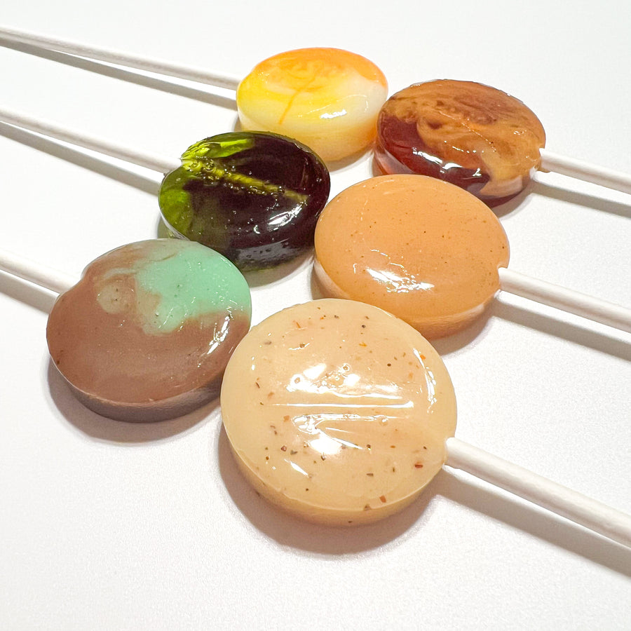 Salted Sour Black Cherry Limeade Lolly