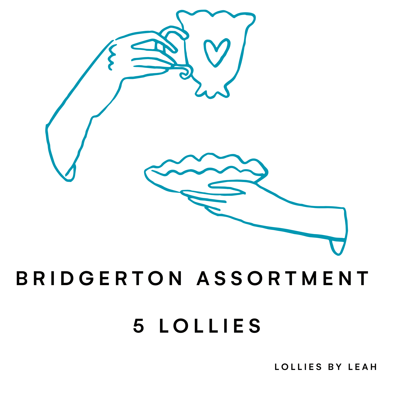 BRIDGERTON ASSORTMENT - 5 Lollies