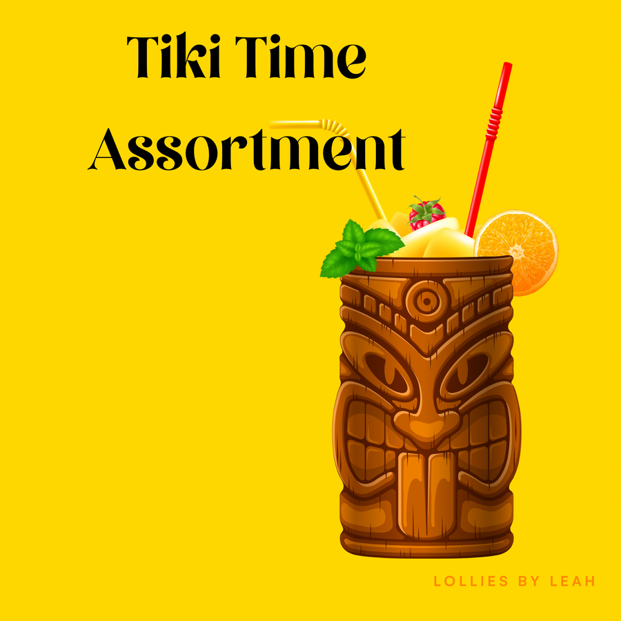 TIKI TIME Assortment - 6 Lollies