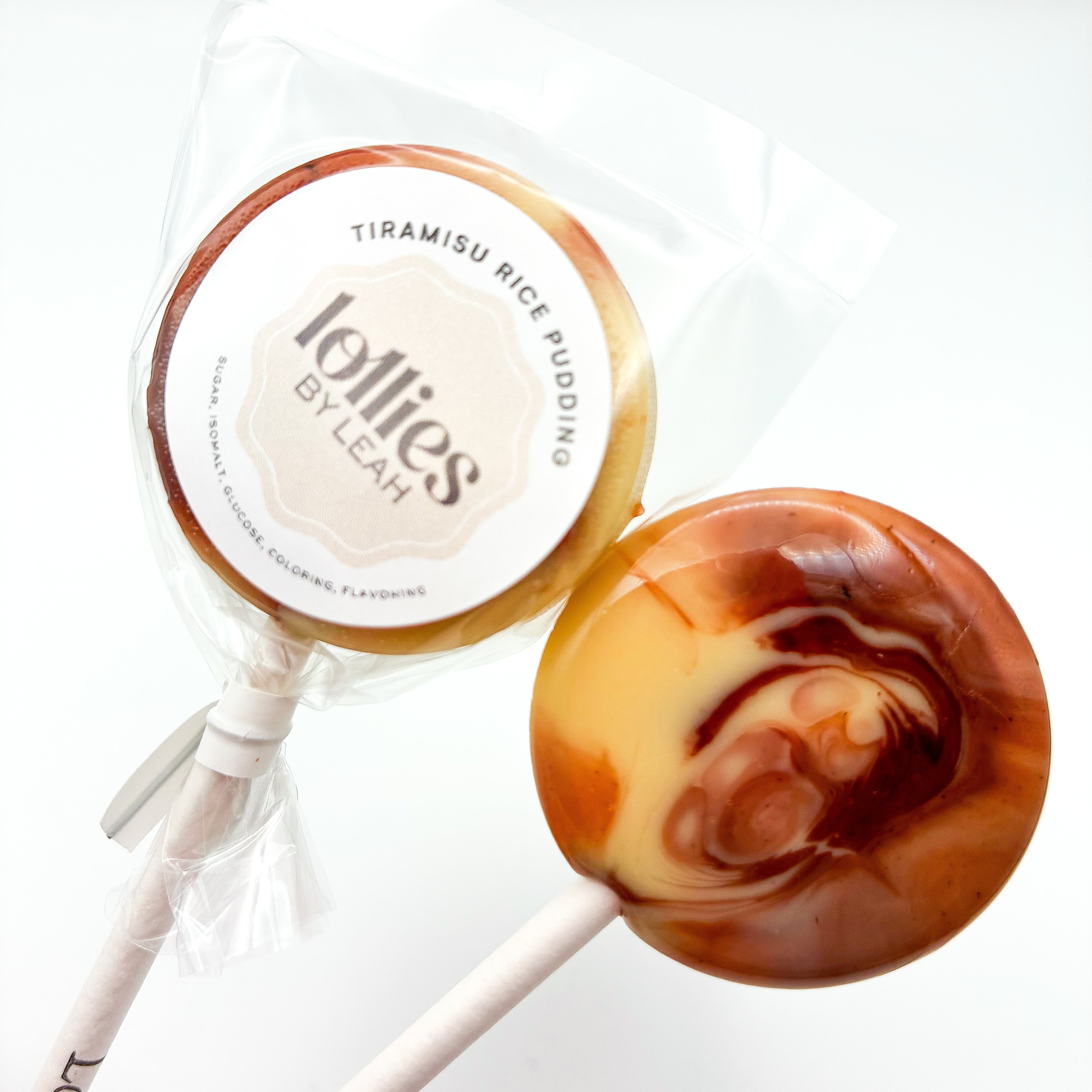 Tiramisu Rice Pudding Lollipop