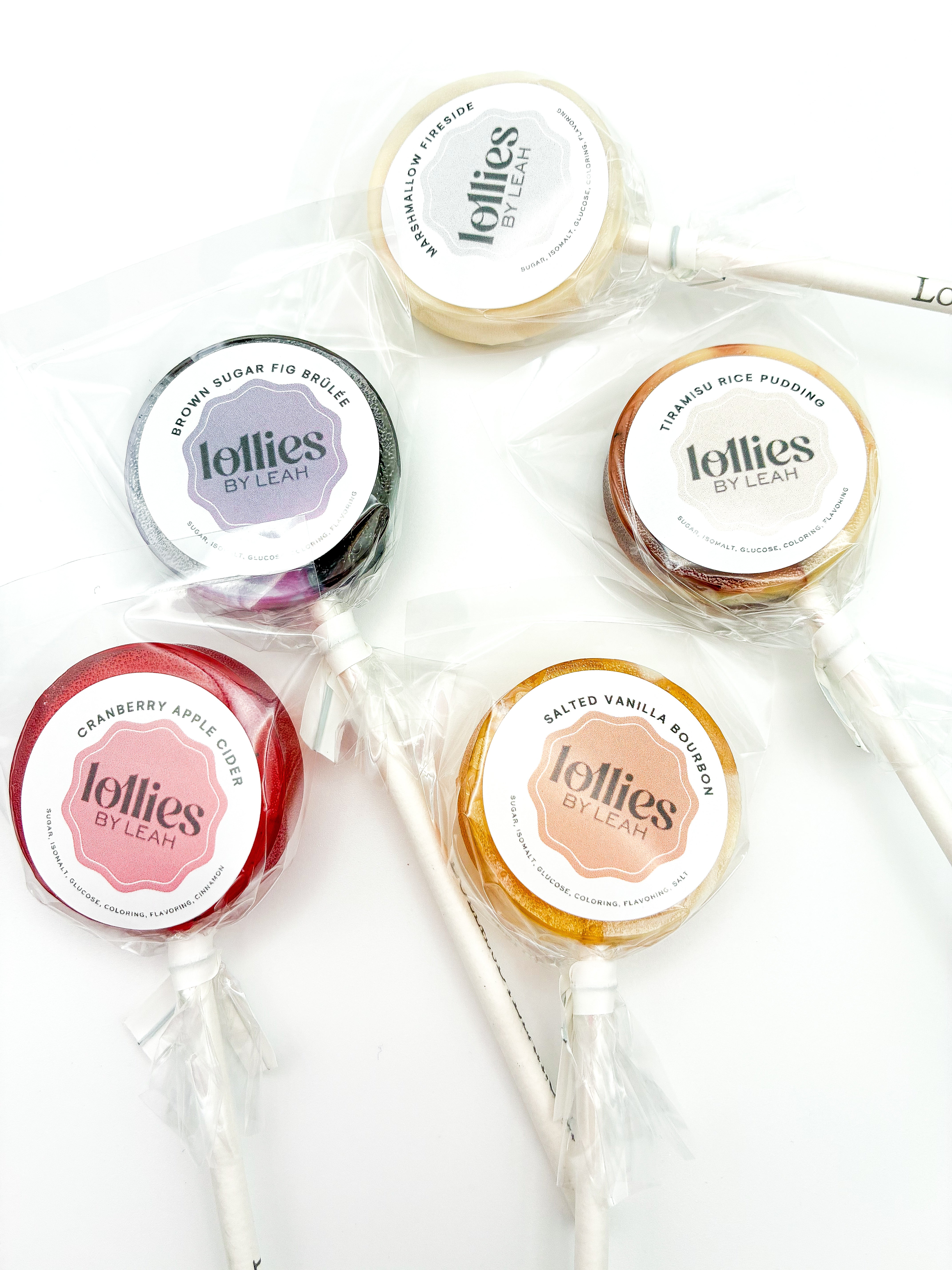 Salted Vanilla Bourbon Lollipop