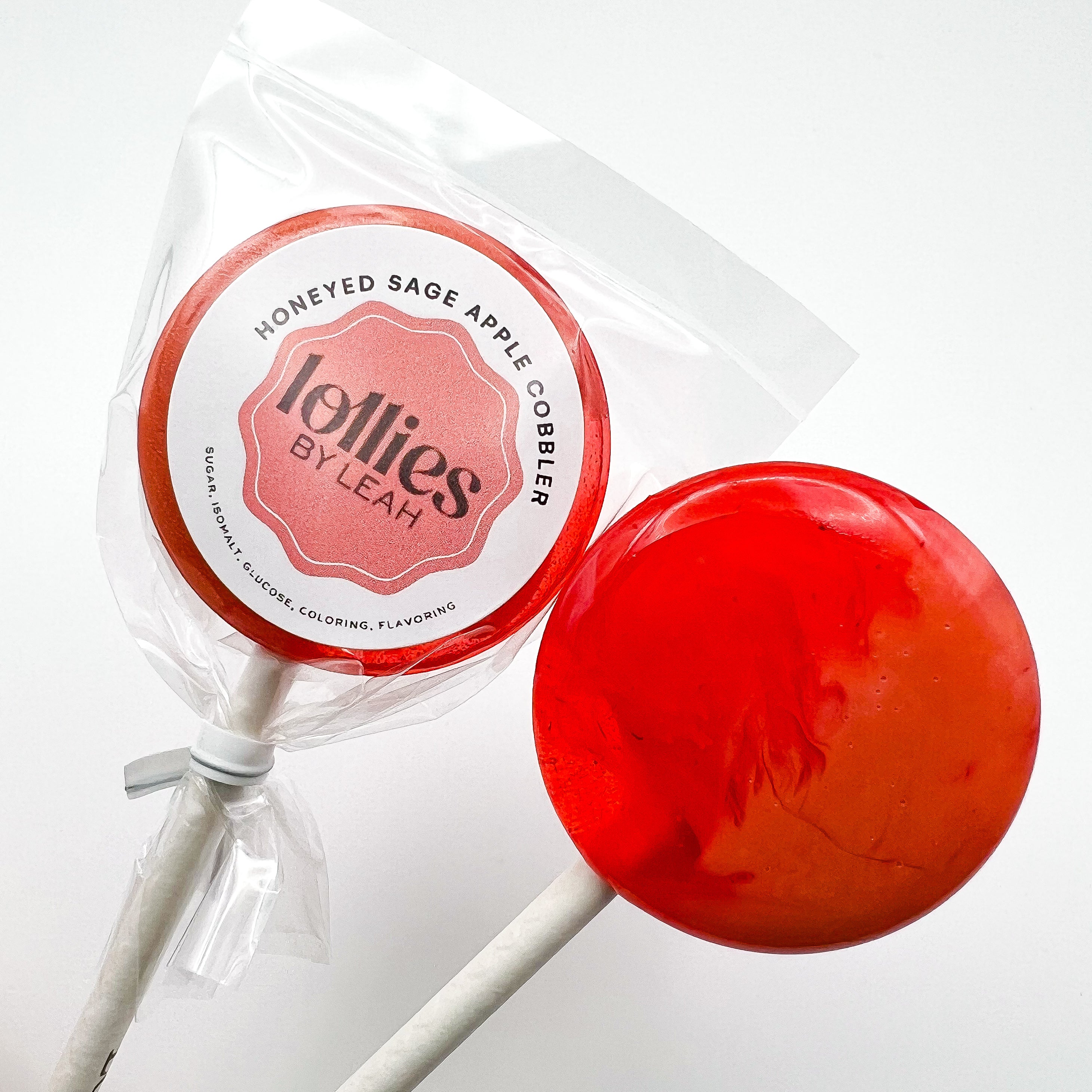 Honeyed Apple Sage Cobbler Lollipop