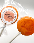 Pumpkin White Chocolate Truffle Lollipop