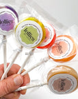 Huckleberry Cheesecake Lollipop
