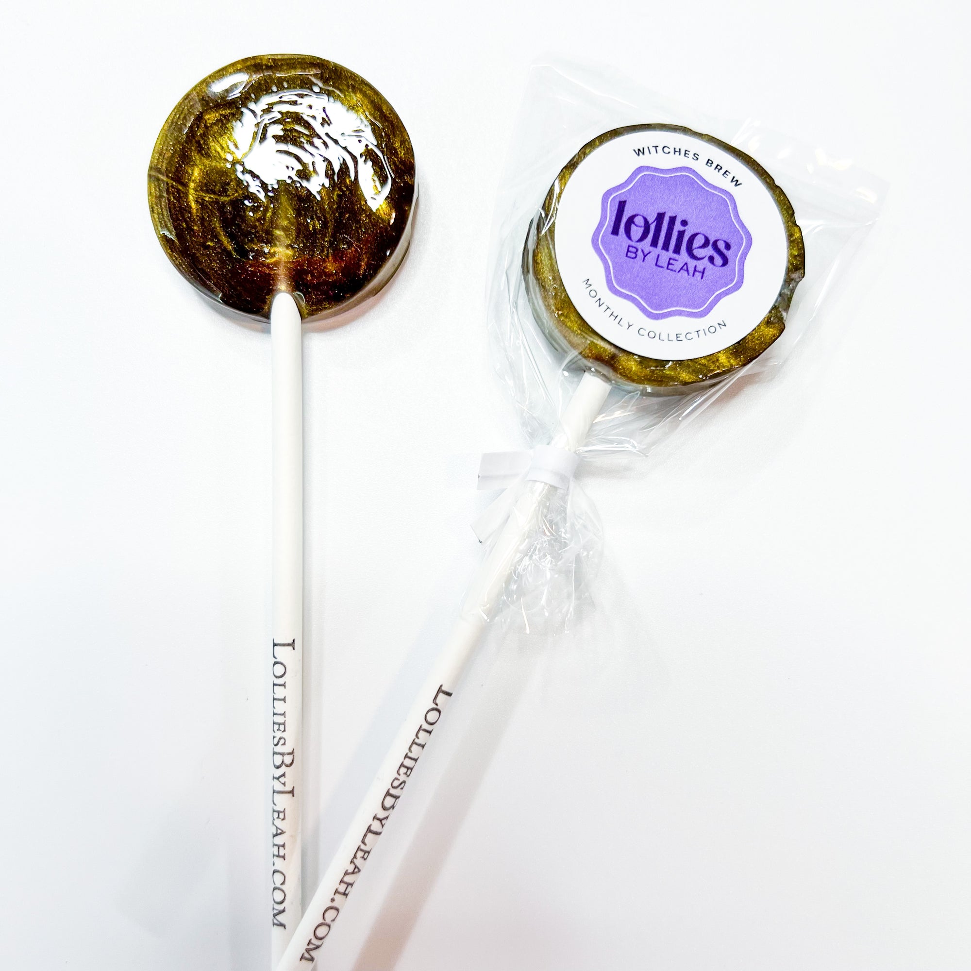 Witches Brew Lollipop (Salted Caramel Coconut Shake)