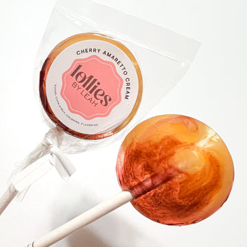 Cherry Amaretto Cream Lollipop
