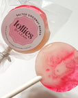 Salted Coconut Guava Lollipop
