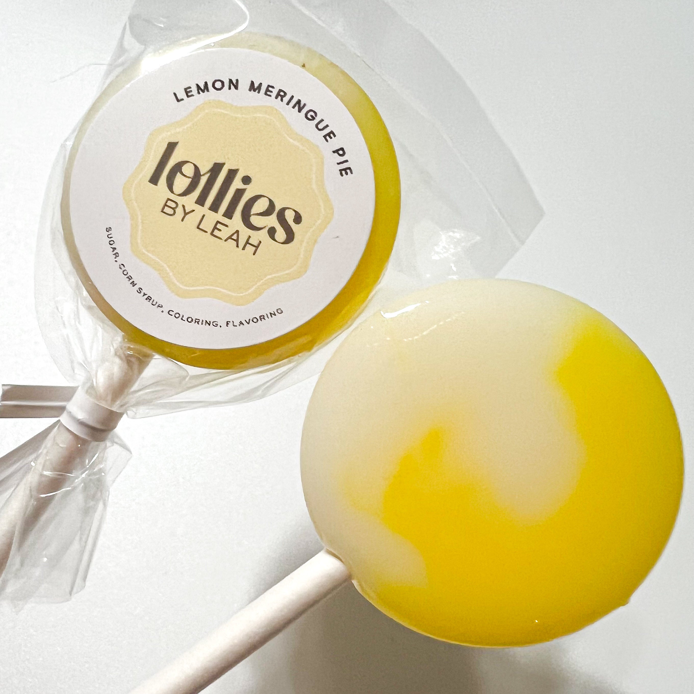Lemon Meringue Pie Lollipop