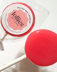 Salted Red Licorice Lollipop