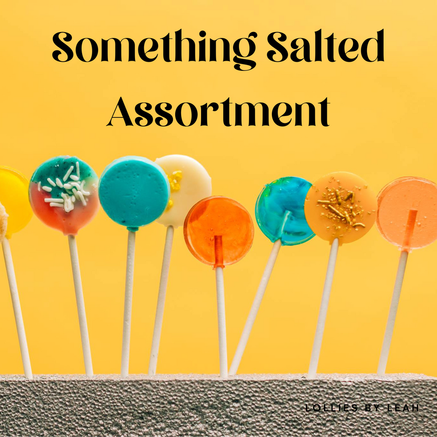 SOMETHING SALTY ASSORTMENT - 5 Favorite Salty Lollipops