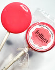 Salted Red Licorice Lollipop