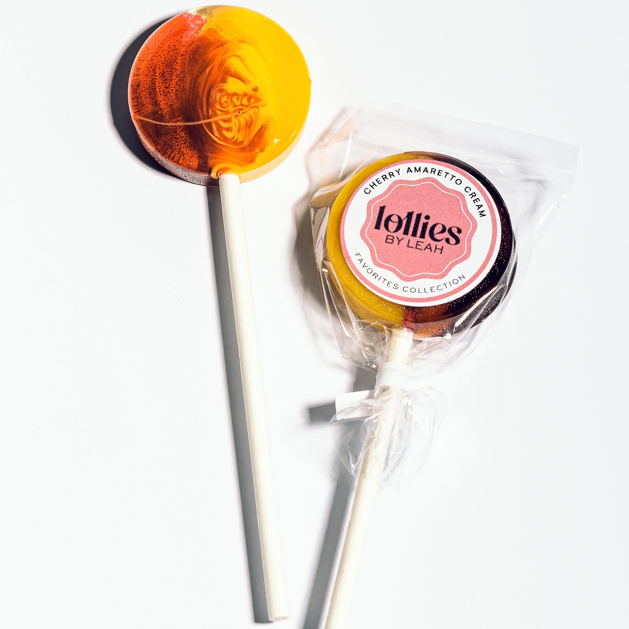 Cherry Amaretto Cream Lollipop