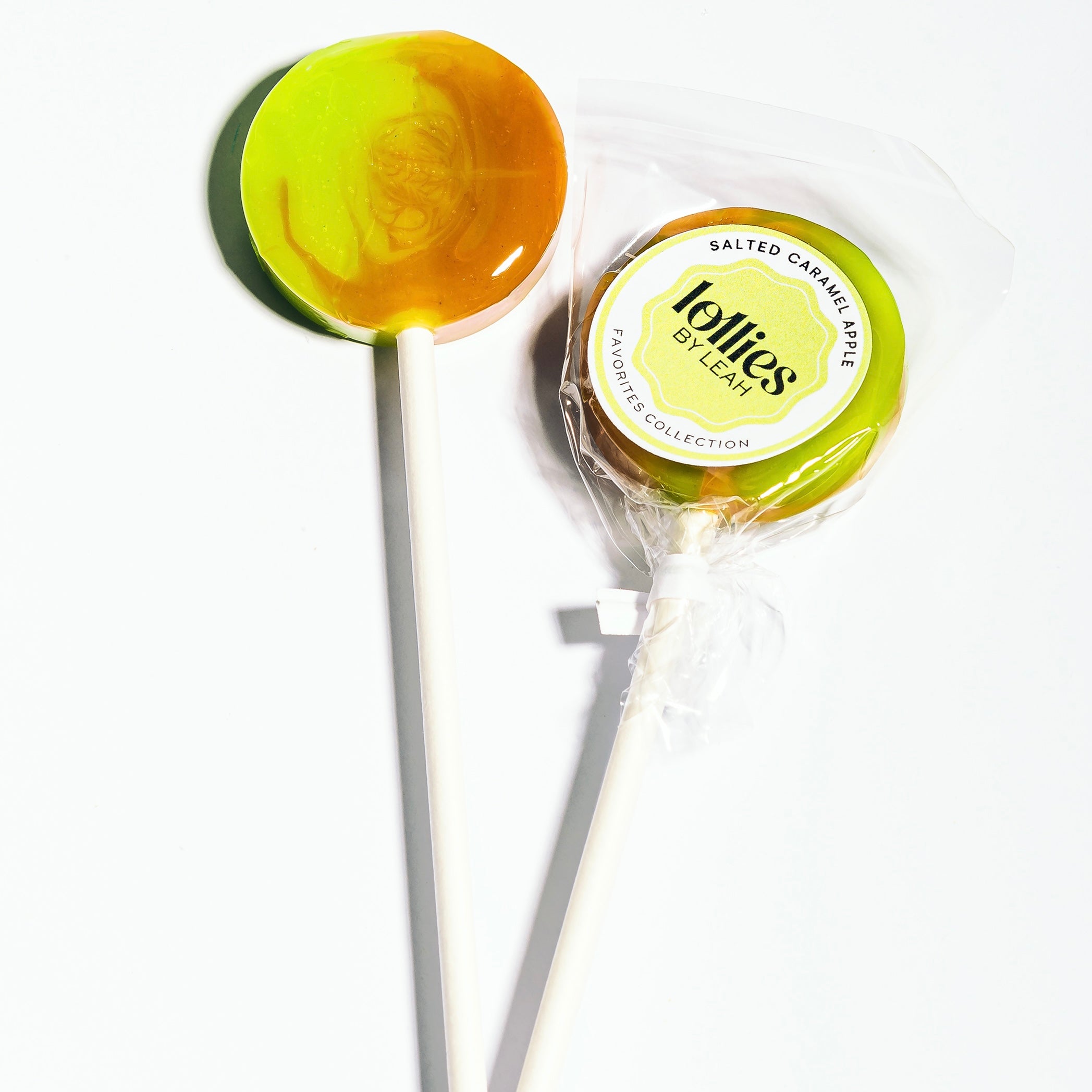 Salted Caramel Apple Lollipop